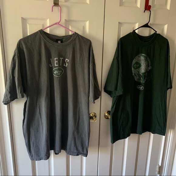 NFL Other - 2 Men’s NFL NY JETS Cotton S/S Tees Size XXL